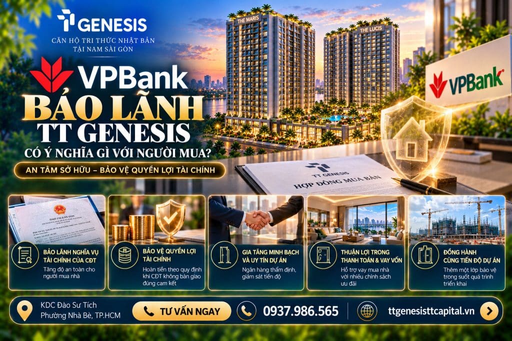 VPBank bảo lãnh TT Genesis có ý nghĩa gì với người mua?